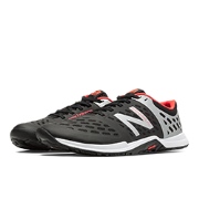 Men's Cross-Training New Balance 20 Black with Silver & Red F84t2459
